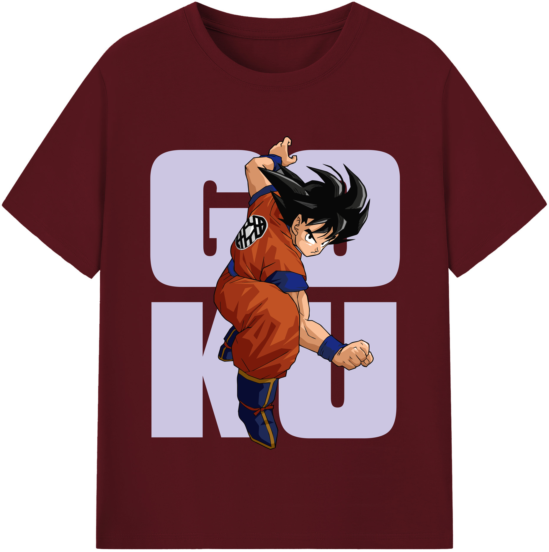 （画像用） ドラゴンボール 孫悟空（そん ごくう）Son Goku カカロット DRAGON BALL Kakarotto 綿100％半袖Tシャツ（フロントプリント）